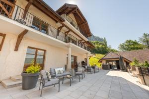 Maisons de vacances La Corniche Prestige, Luxury Villa with private Wellness and Spa by LocationlacAnnecy, LLA Selections : photos des chambres