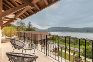 Maisons de vacances La Corniche Prestige, Luxury Villa with private Wellness and Spa by LocationlacAnnecy, LLA Selections : photos des chambres