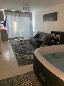 Appartements Superbe appartement avec balcon et Jaccuzzi ! : photos des chambres