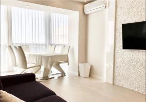 Lux Most City area, panoramic river view, new tower