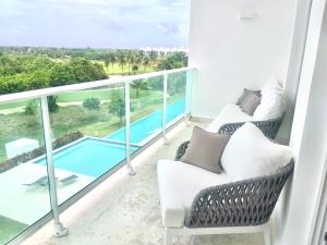 Cana Rock De Lujo 344 Vista Al Campo De Golf