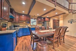 Tudor-Style Broken Bow Cottage with Hot Tub and Decks!
