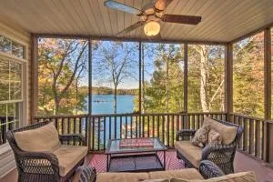 Lake Keowee Escape with Dock, Deck and Lake Access! - Pickens