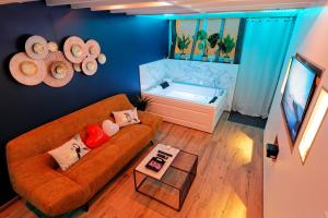 Appartements Romance spa tropical Le Havre : photos des chambres