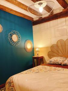 Maisons de vacances L’Alcalys - Maison de vacances au vert - Sans TV : photos des chambres