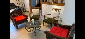 Maisons de vacances VILLA 600m de la plage calme Location possible a partir de 3 nuitees, pouvant accueillir 6-8 pers Activites nautiques randonnee velo peche golf casinos : photos des chambres