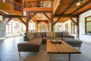 Ruhe unter Reet-Haus mit Sauna, Whirlpool und Kamin - Vollersode