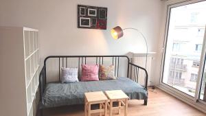 Appartements Renovated, 37m², 2 min walk Tram, 5 min La Defense : photos des chambres