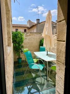 Appartements Maison de Roche - Uzes Centre historique La Fenestrelle : photos des chambres