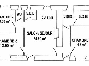 Maisons de vacances Gite Villeneuve-en-Retz, 4 pieces, 6 personnes - FR-1-306-825 : Maison de Vacances (6 Adultes)