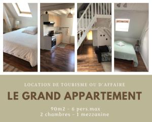 Le Grand Appartement - 90m2- 2 chb , 1 mezzanine - 6pers