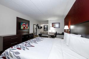 Superior King Room - Non-Smoking room in Red Roof Inn Cleveland - Medina