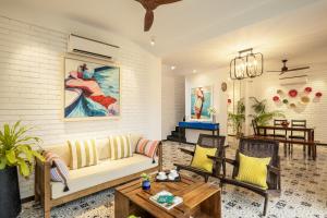 La Risa by The Blue Kite - 2 BHK Villas near Vagator Beach, Private Pool with Kitchen, Balcony, Security