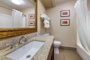 Queen Room with Two Queen Beds and Sofa Bed - Non-Smoking room in Comfort Inn Lexington Southeast