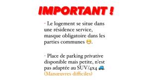 Appartements Superbe T2 a deux pas de la gare avec parking! : photos des chambres