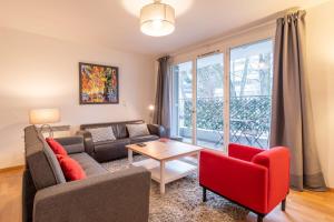 Appartements Lille Centre - Cozy ap with terrace & parking : photos des chambres