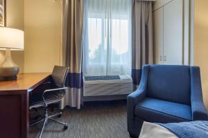 Queen Room - Accessible/Non-Smoking room in Comfort Inn Rockford near I-90 and I-39