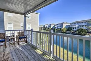 Sunny Condo - Private Ocean Isle Beach Access! - 沙洛特