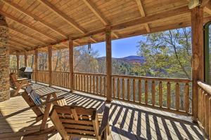 Lansing Cabin with 2 Huge Wraparound Decks and Hot Tub