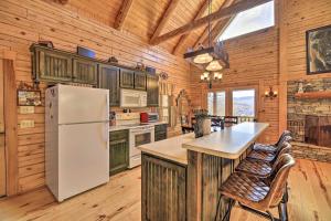 Lansing Cabin with 2 Huge Wraparound Decks and Hot Tub