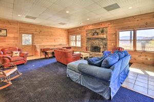 Lansing Cabin with 2 Huge Wraparound Decks and Hot Tub