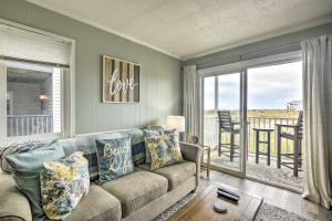 Ocean Isle Beach Condo with Views, Steps to Sand!