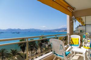 On la Croisette XXL 1 bedroom with amazing sea view