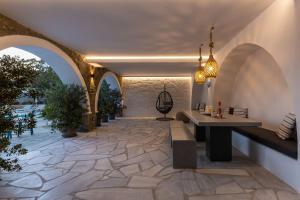 Callisti Mykonos Town with pool view and Calypso upper floor with sea view