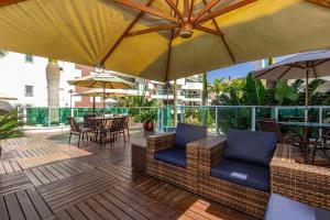 Boulevard 204A - Excelente apartamento em condomínio de luxo no centro de Bombinhas - Piscina - Jacuzzi - Academia - Portaria 24h.