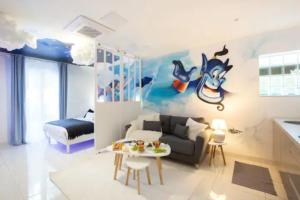 Appartements Suite Aladdin - 4P - Proche Disney : photos des chambres