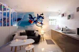 Appartements Suite Aladdin - 4P - Proche Disney : photos des chambres