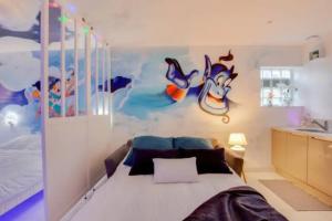 Appartements Suite Aladdin - 4P - Proche Disney : photos des chambres