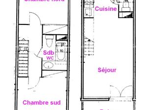 Appartements Appartement Les Saisies, 3 pieces, 6 personnes - FR-1-293-233 : photos des chambres