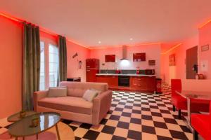 Appartements Suite Marilyn Monroe & SPA - 5P - Proche Disney : photos des chambres