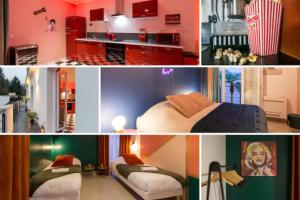 Appartements Suite Marilyn Monroe & SPA - 5P - Proche Disney : photos des chambres