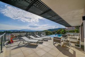 Villas Villa neuve et luxueuse vue mer proche Portovecchio : photos des chambres