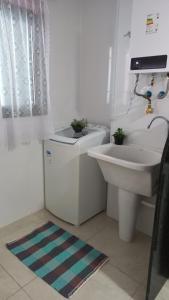 apartamento de frente para o mar com linda area de lazer