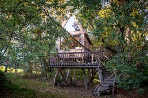 ENJOY COZY Tree House Hills Forest Gardens Beautiful Views Sauna Hotbath