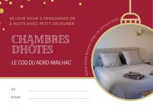 Maisons d'hotes Le Coq du Nord - Mailhac Gite et Chambres d'Hotes : photos des chambres