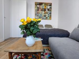 Appartements Studio equipe, grande terrasse, a cote de la gare : photos des chambres