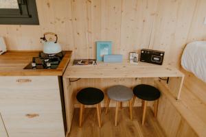 Maisons de vacances Parcel Tiny House Champagne : photos des chambres