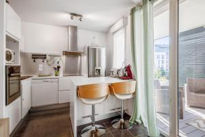 Appartements Nice flat with terrace and balneo tub nearby Annecy center - Welkeys : photos des chambres