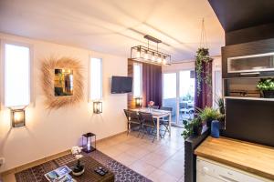 Appartements Superbe appartement - Terrasses - Clim - Parking prepaye : photos des chambres