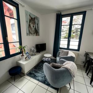 Appartements Le Studio Alpin - Hyper centre Saint Gervais : photos des chambres