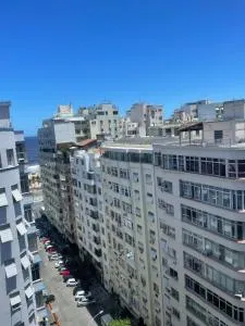 Copacabana Vista parcial do Mar, melhor ponto de Copacabana - Copacabana