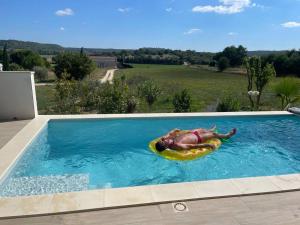 Villas Villa de vacances avec piscine Lussan(proche Uzes) : photos des chambres