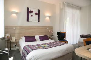 Hotels Logis Auberge de la Rose : Chambre Lits Jumeaux