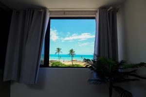 Paraíso das águas, conforto e descanso com vista mar..