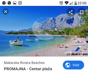Top studio 7 Makarska rivijera Promajna