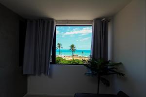 Paraíso das águas, conforto e descanso com vista mar..